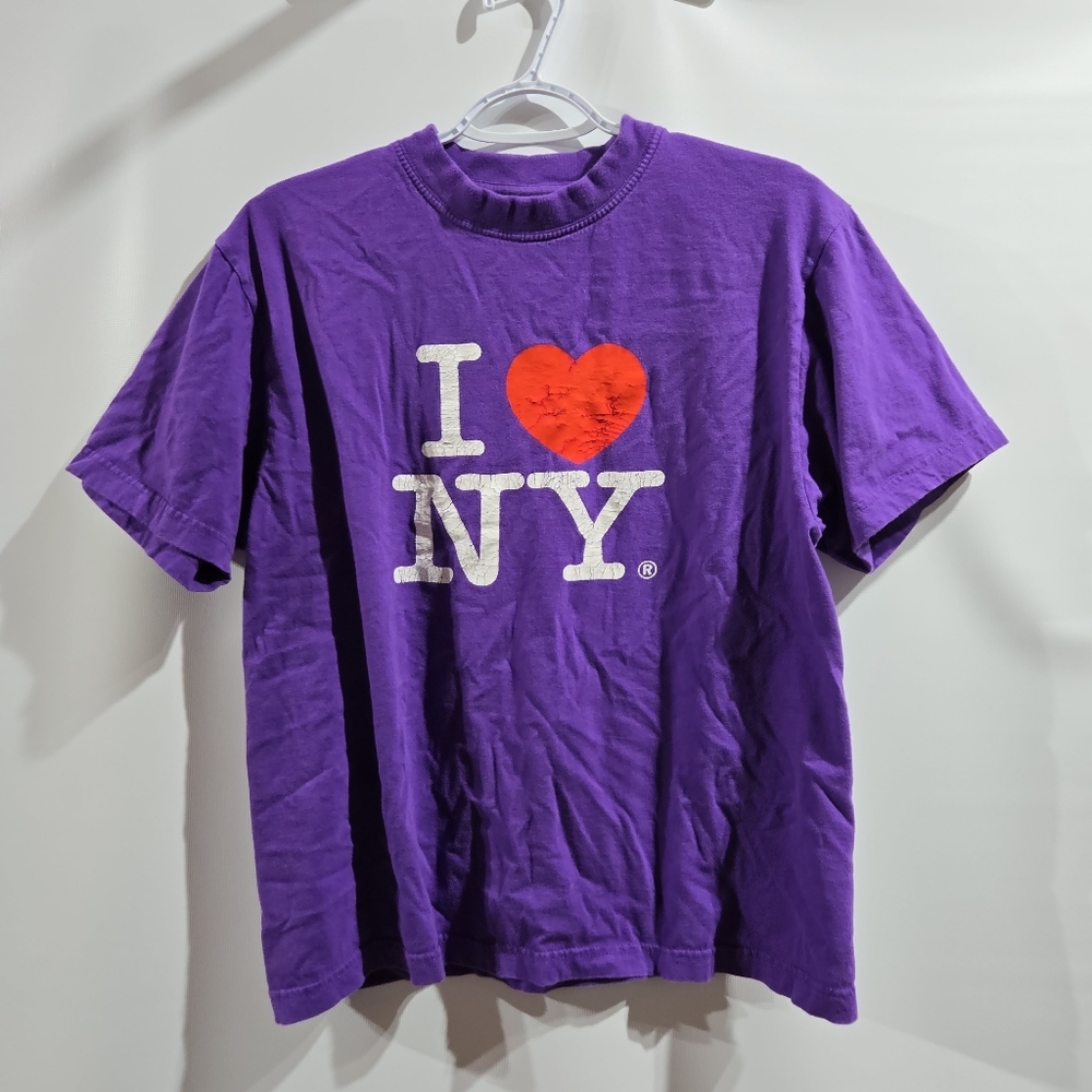 Vintage I Love NY 100% Cotton Tshirt Sz M
